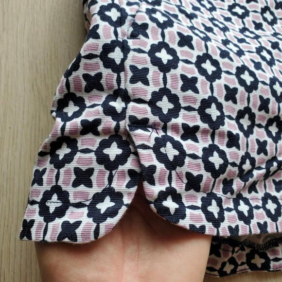 Loft size 0 pink and blue shorts - Picture 5 of 9